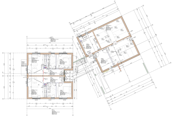 PROJEKTB&Uuml;RO SCHULZE Ausf&uuml;hrungsplanung Grundriss Erdgeschoss