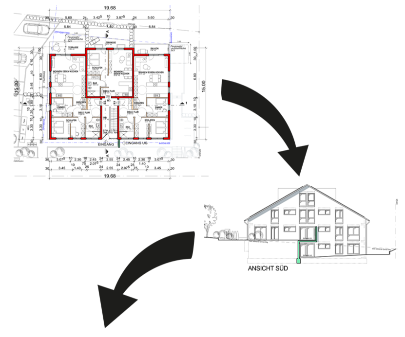 PROJEKTB&Uuml;RO SCHULZE Visualisierungen Prozess